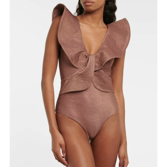 Johanna Ortiz Ruffled Swimsuit