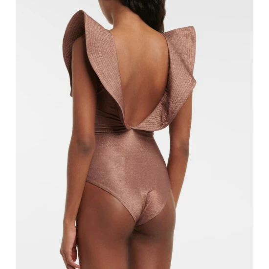 Johanna Ortiz Ruffled Swimsuit - Image 2