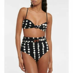 Johanna Ortiz Polka-dot Bikini Top