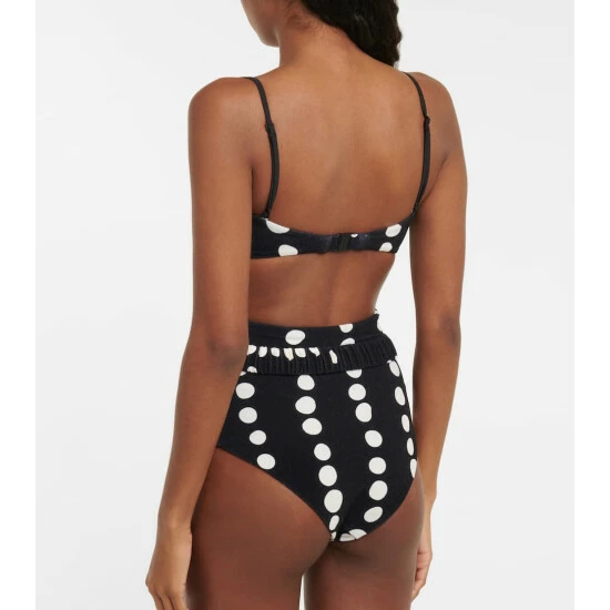 Johanna Ortiz Polka-dot Bikini Top - Image 2