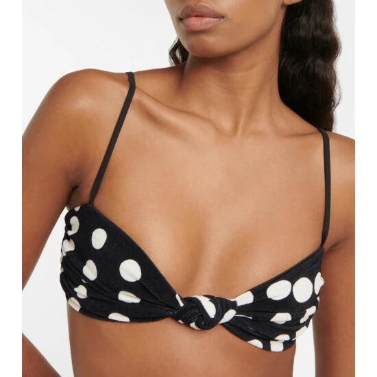 Johanna Ortiz Polka-dot Bikini Top - Image 3
