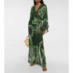 Johanna Ortiz Del Rio Printed Maxi Dress