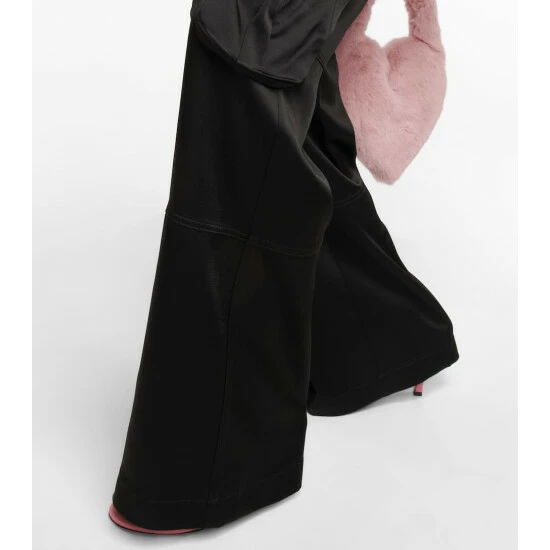 Blumarine Low-rise Satin Cargo Pants - Image 4