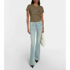 Blumarine Logo Cotton Top