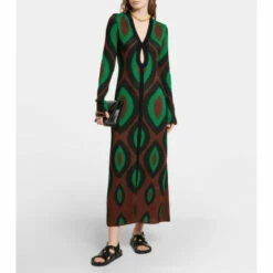 Johanna Ortiz Crochet Maxi Dress