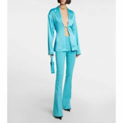 Blumarine Mid-rise Flared Pants