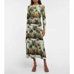 Johanna Ortiz Printed Rashguard Swimsuit