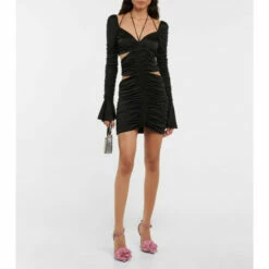 Blumarine Floral Patent Leather Pumps