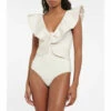 Johanna Ortiz Golden Beaches Ruffled Swimsuit