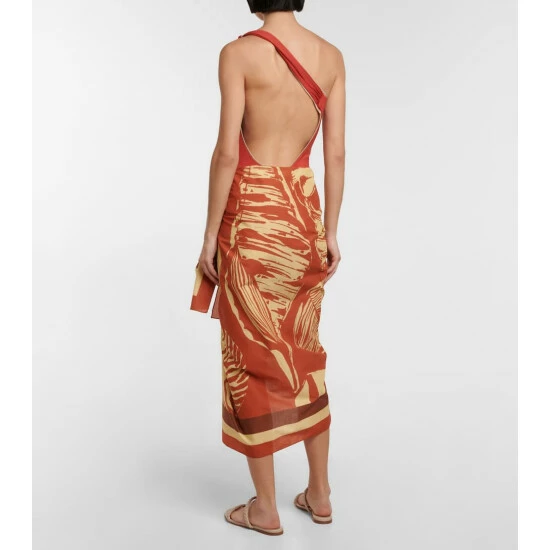 Johanna Ortiz La Mer Printed Beach Coverup - Image 2