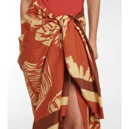 Johanna Ortiz La Mer Printed Beach Coverup - Image 3