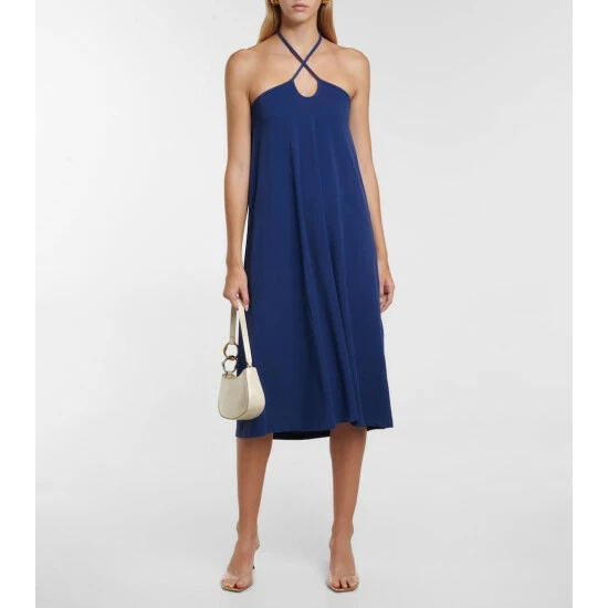 Johanna Ortiz Planeta Oceanico Cutout Midi Dress