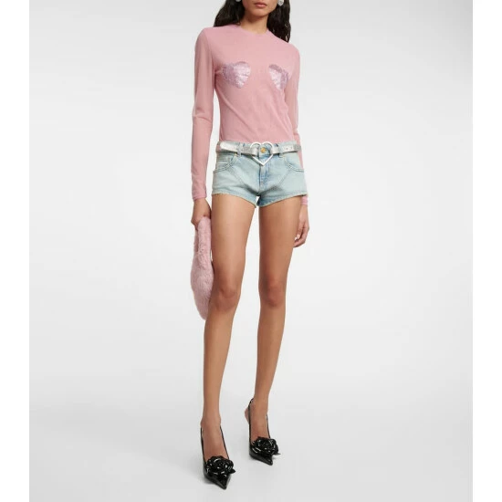 Blumarine Low-rise Shorts