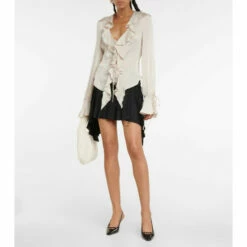 Blumarine Jersey Miniskirt