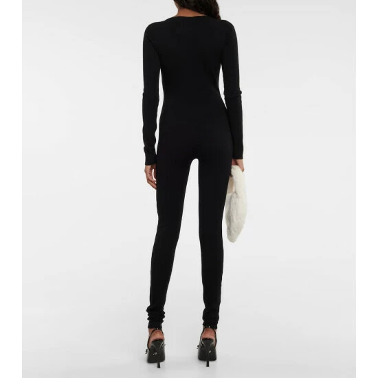 Blumarine Jessie V-neck Crêpe Jumpsuit - Image 2