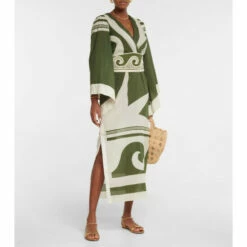 Johanna Ortiz Printed Cotton Kaftan