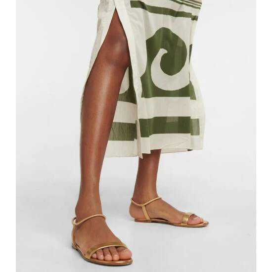 Johanna Ortiz Printed Cotton Kaftan - Image 4