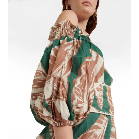 Johanna Ortiz Palomino Linen Maxi Dress - Image 3