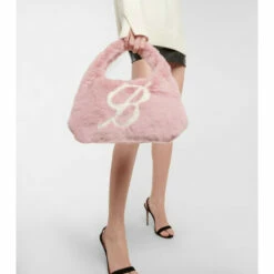 Blumarine Faux Fur Tote Bag