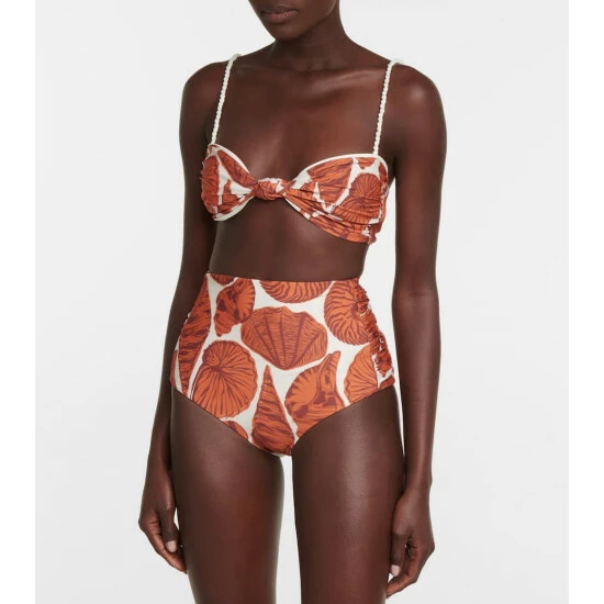 Johanna Ortiz Oceania High-rise Bikini Bottoms