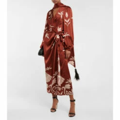 Johanna Ortiz Timeless Concurse Silk Maxi Dress