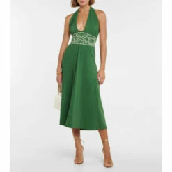 Johanna Ortiz Lagoon Affair Midi Dress