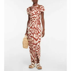 Johanna Ortiz Joy In The Air Silk Maxi Dress