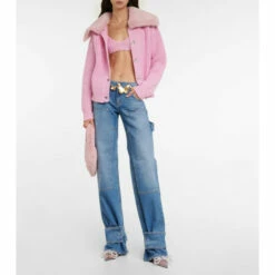 Blumarine Flared Mid-rise Jeans