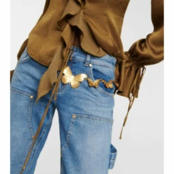 Blumarine Butterfly Chain Belt