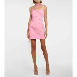 Blumarine Embroidered Minidress