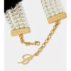 Blumarine Embellished Pearl Choker